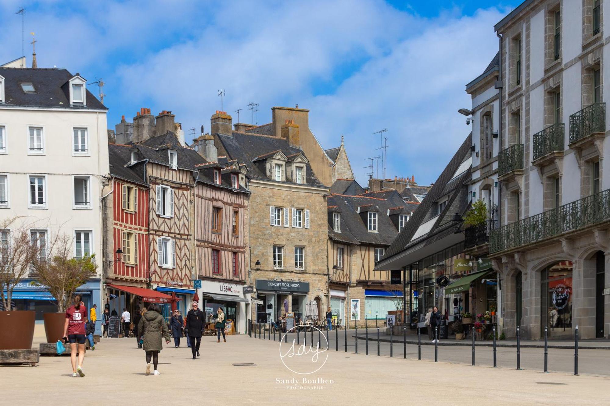 Le Patio - Hypercentre - Cour Au Calme - Wifi Apartment Vannes Bagian luar foto